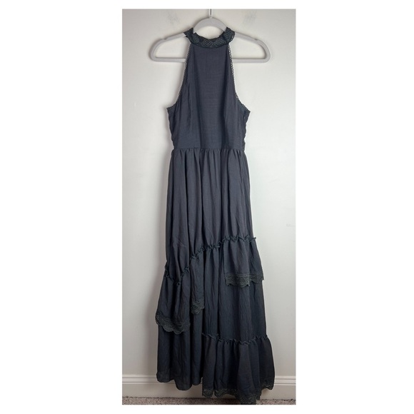 Joyfolie Dresses & Skirts - Joyfolie Ethereal Boho Vintage Inspired Photo Shoot Maxi Dress Tiered Lace | XS